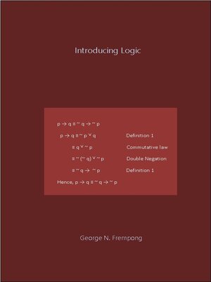 cover image of Introducing Logic